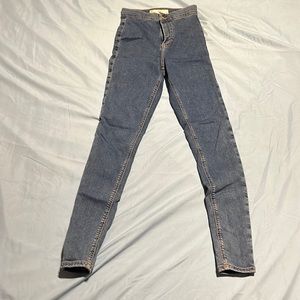 Top shop high waisted skinny jeans